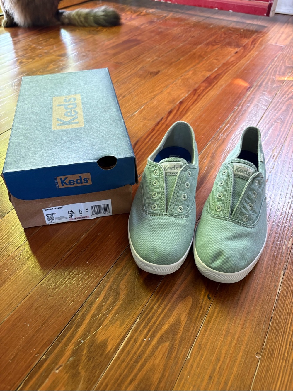 NWT Keds Chillax Slip On Sneakers | Color: Jade